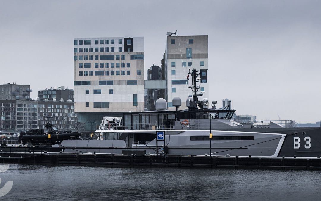 57m support yacht B3 in Amsterdam